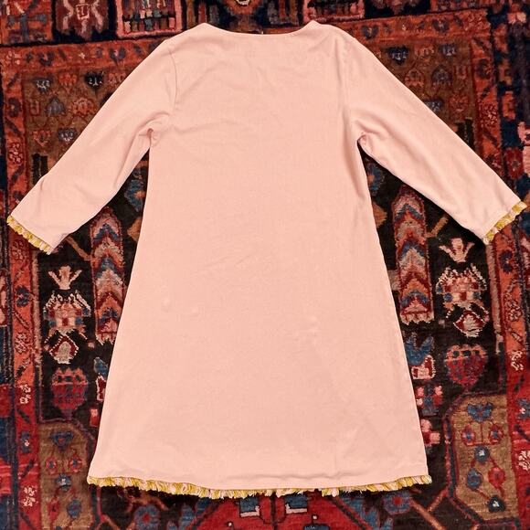 Spartina 449 Island Fringe Dress Slate Blue Women’s Size Small Cotton Beach - Picture 9 of 9